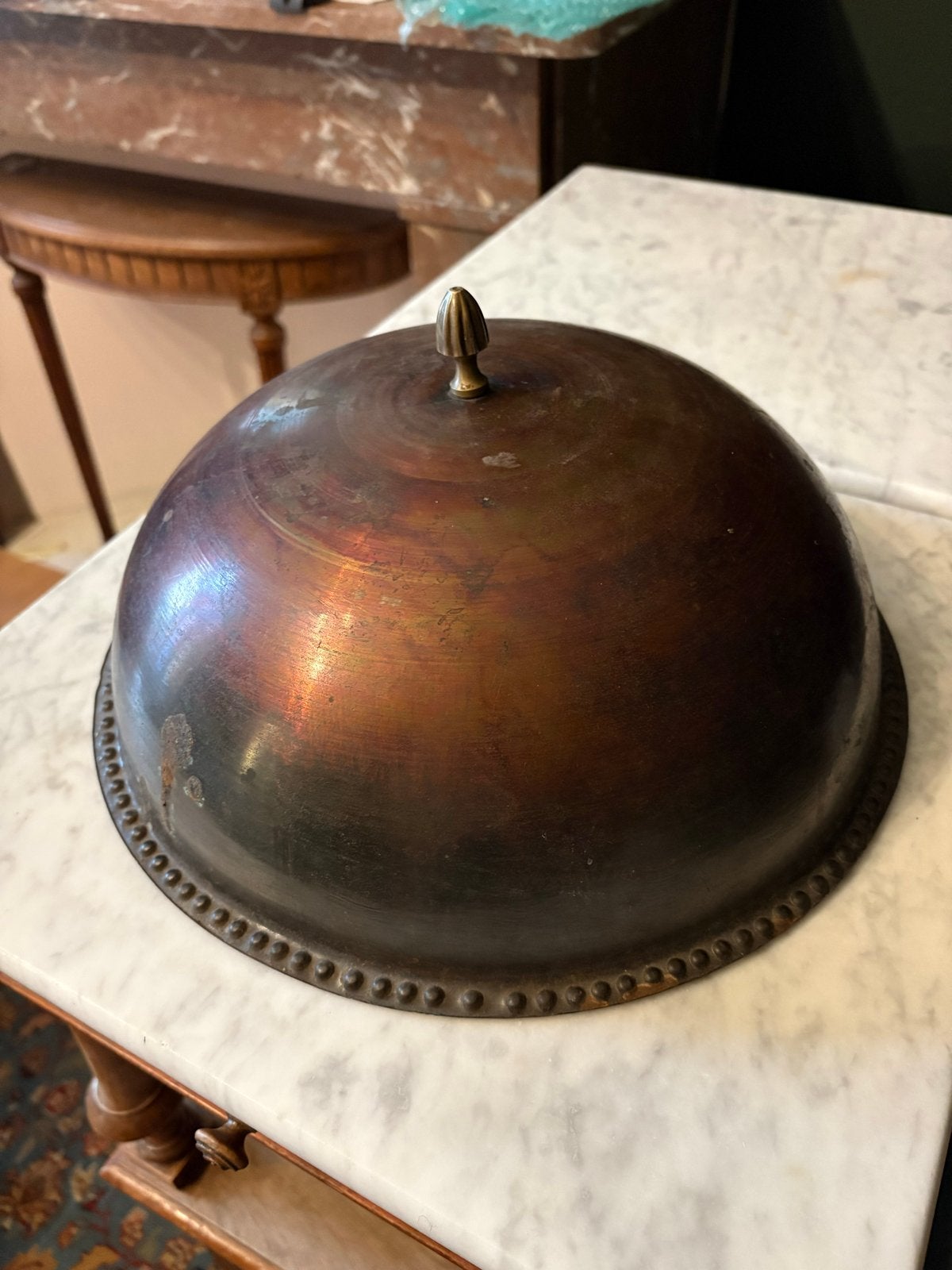 Antieke Koperen Cloche, Antiek en Kunst, Antiek | Koper en Brons, Ophalen, Koper