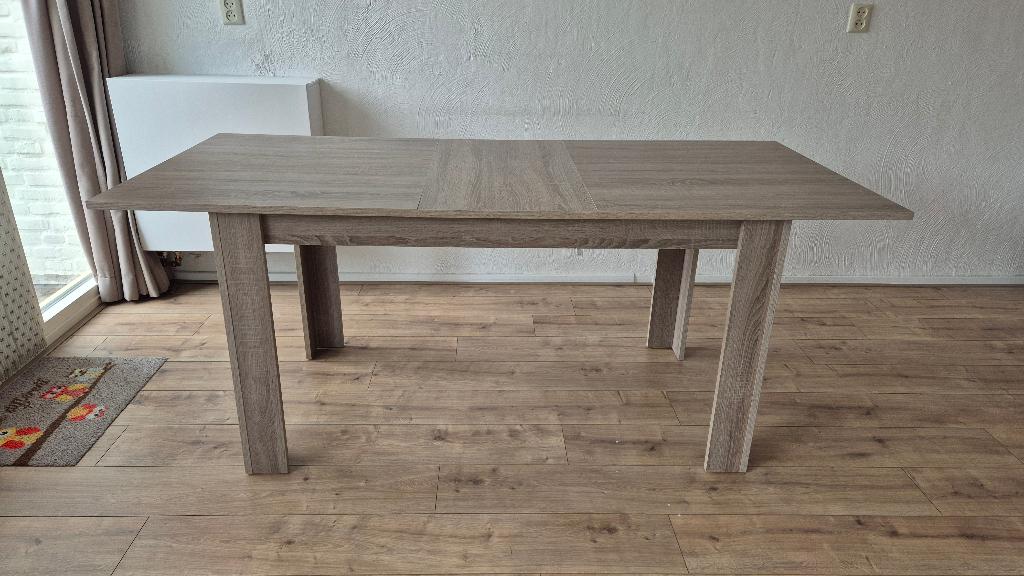 Uitschuifbare eettafel 140–180 cm, Ophalen, Gebruikt, 50 tot 100 cm, 150 tot 200 cm