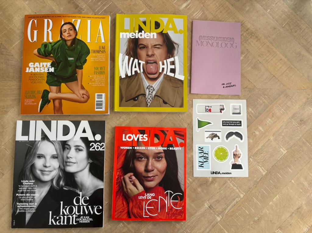 Linda meiden Linda Grazia Linda Loves Tijdschriften 2026, Ophalen of Verzenden, Gelezen, Damesbladen