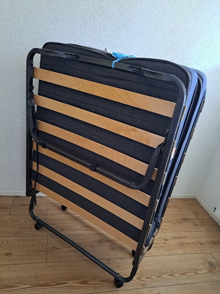 Opklapbed, Ophalen, Eenpersoons, 190 cm of minder, Zo goed als nieuw