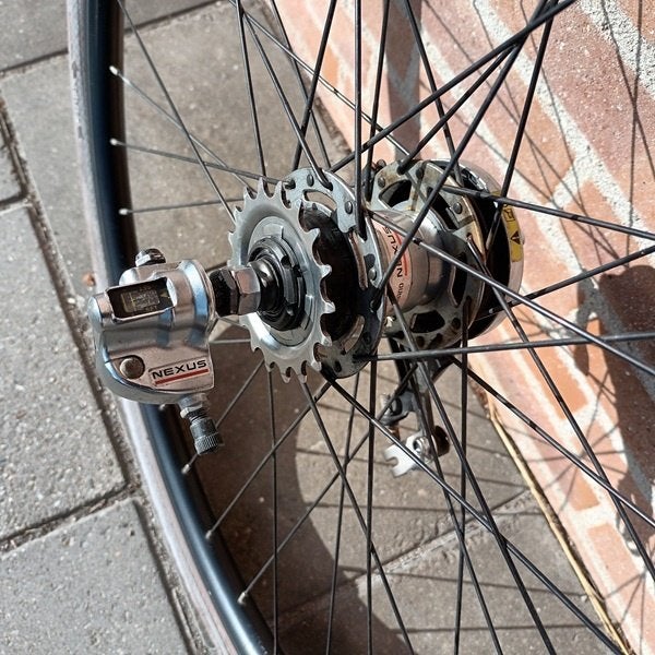 Achterwiel 28 inch 3 nexus  rollerbrake versnellingen, Gebruikt, Aluminium, Ophalen, Overige merken