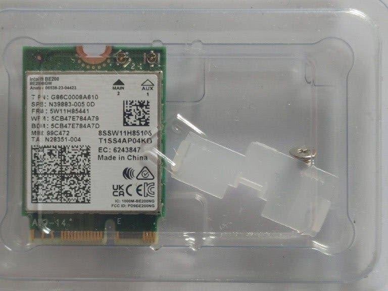 Intel Wi-Fi 7 BE200 no vPro Wi-Fi 7 BT 5.4 | M.2, Ophalen of Verzenden, Zo goed als nieuw, Intern, Intel