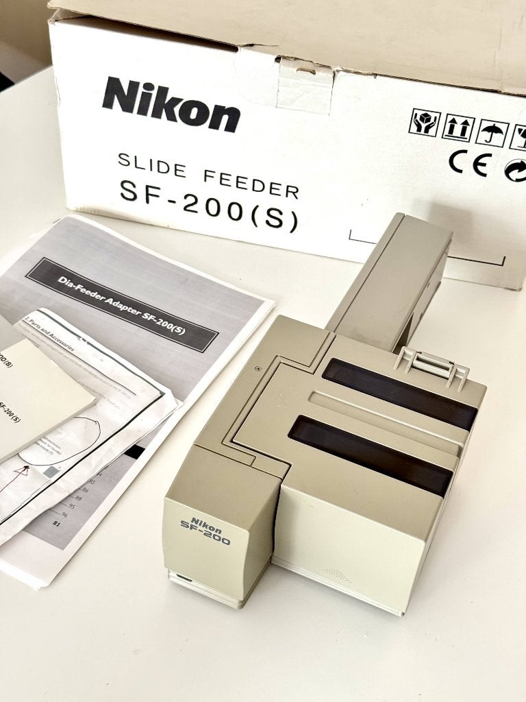 Nikon Coolscan SF-200 Slide Feeder, Computers en Software, Scanners, Ophalen, Diascanner, MacOS, Zo goed als nieuw