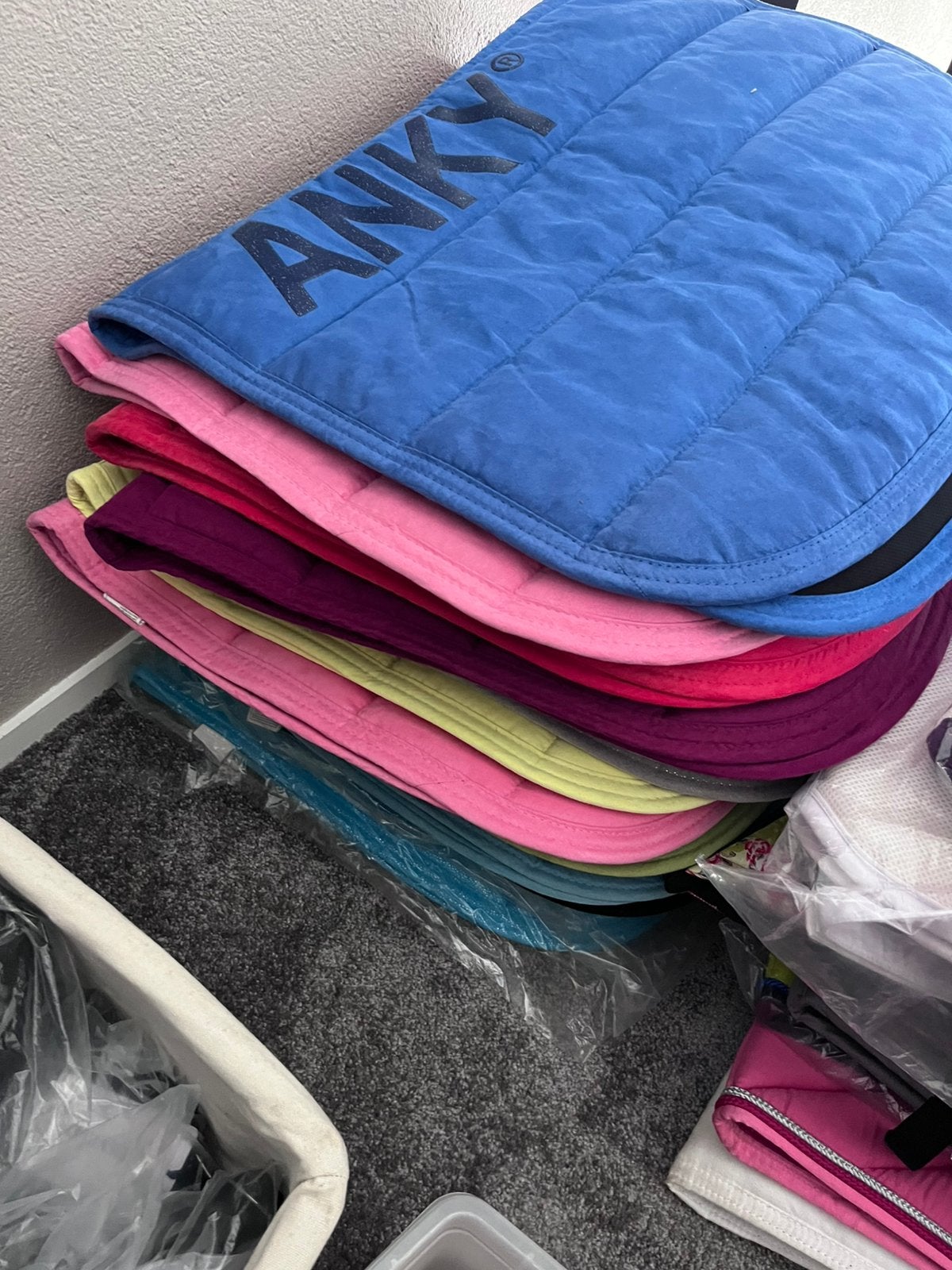 Partij anky dekjes 20 stuks, Dressuurdekje, Zo goed als nieuw, Anky, Full (L)