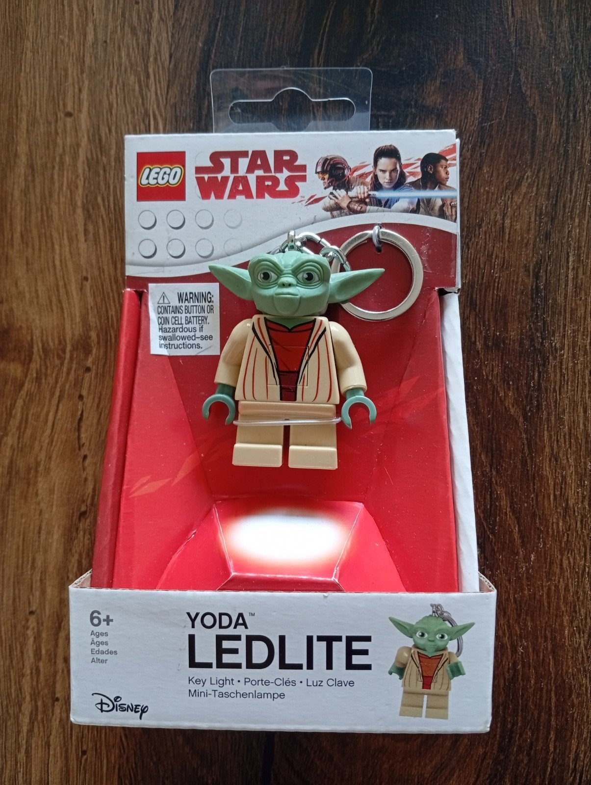 LEGO StarWars Yoda LEDLite Sleutelhanger - Nieuw in verpakk, Star Wars, Lego, Nieuw, Ophalen of Verzenden