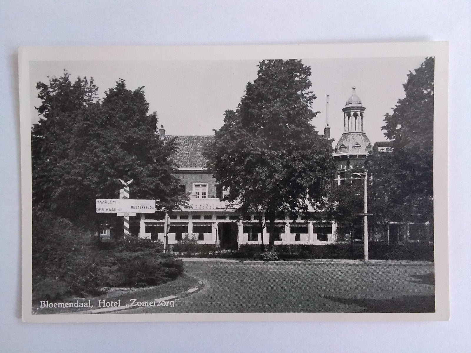Ansichtkaart Bloemendaal Hotel Zomerzorg, Verzenden, Voor 1920, Noord-Holland