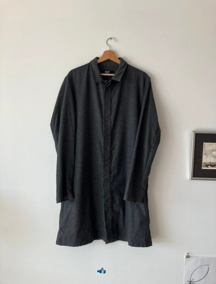 RAF by Raf Simons SS06 wool lab coat, Ophalen of Verzenden, Gedragen