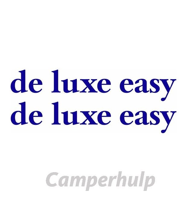 Hobby de luxe Easy set van 2, Caravans en Kamperen, Caravan accessoires, Ophalen of Verzenden, Nieuw