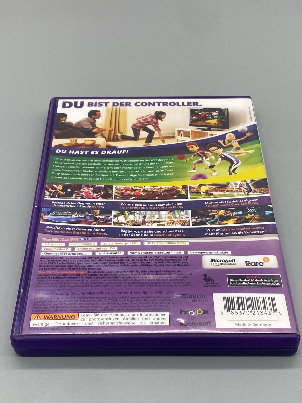 Kinect Sports – Xbox 360, Microsoft Studios, Gekoppelde computers, Ophalen of Verzenden, Zo goed als nieuw