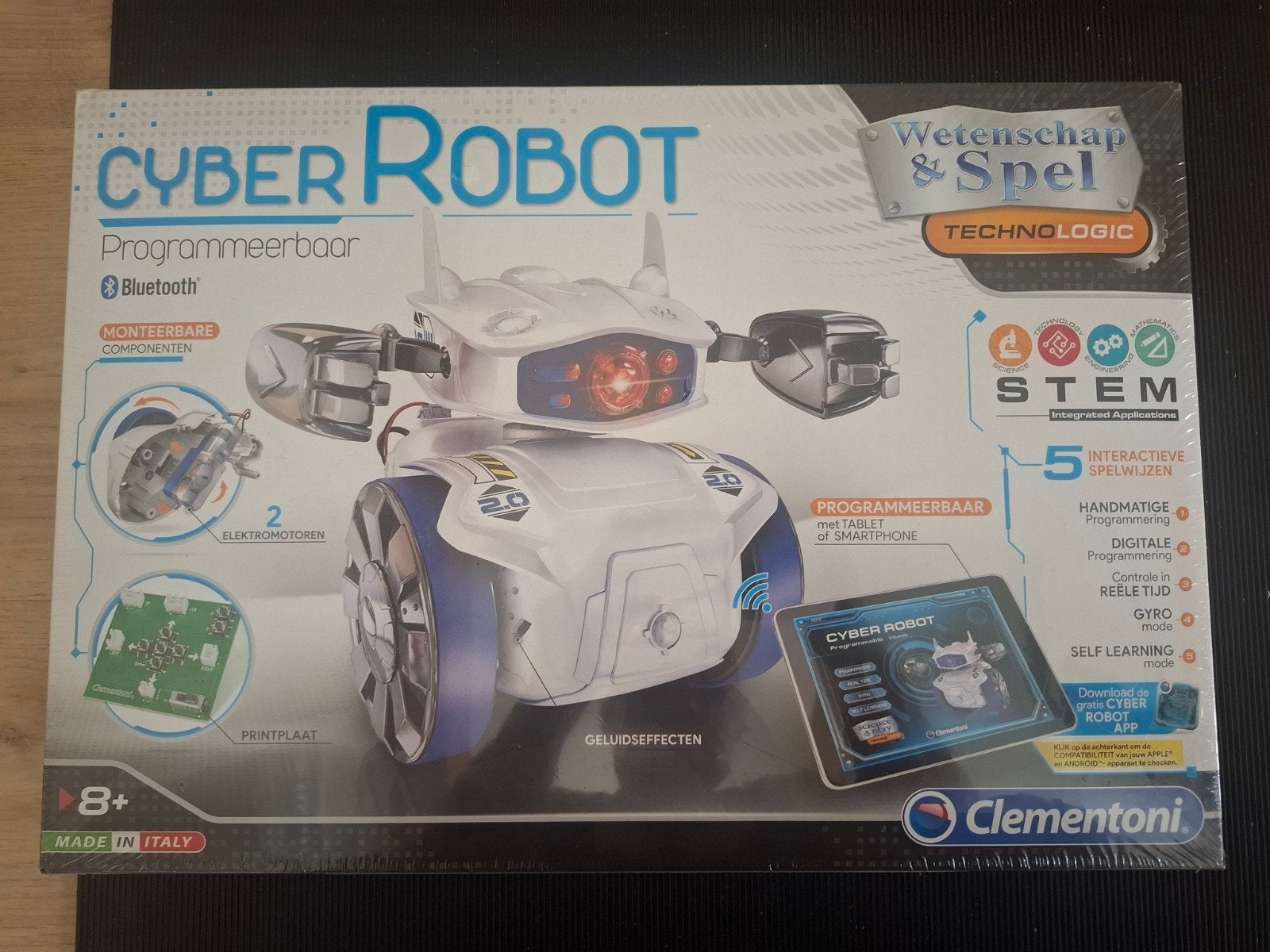 Clementoni Cyber Robot, Kinderen en Baby's, Speelgoed | Educatief en Creatief, Ophalen of Verzenden, Nieuw, Bouwen