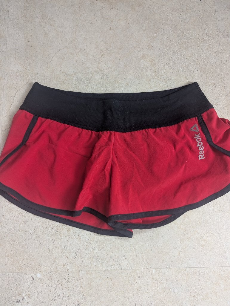 Reebok sportbroekje rood maat S, Kleding | Dames, Sportkleding, Verzenden, Hardlopen of Fietsen, Maat 36 (S), Rood