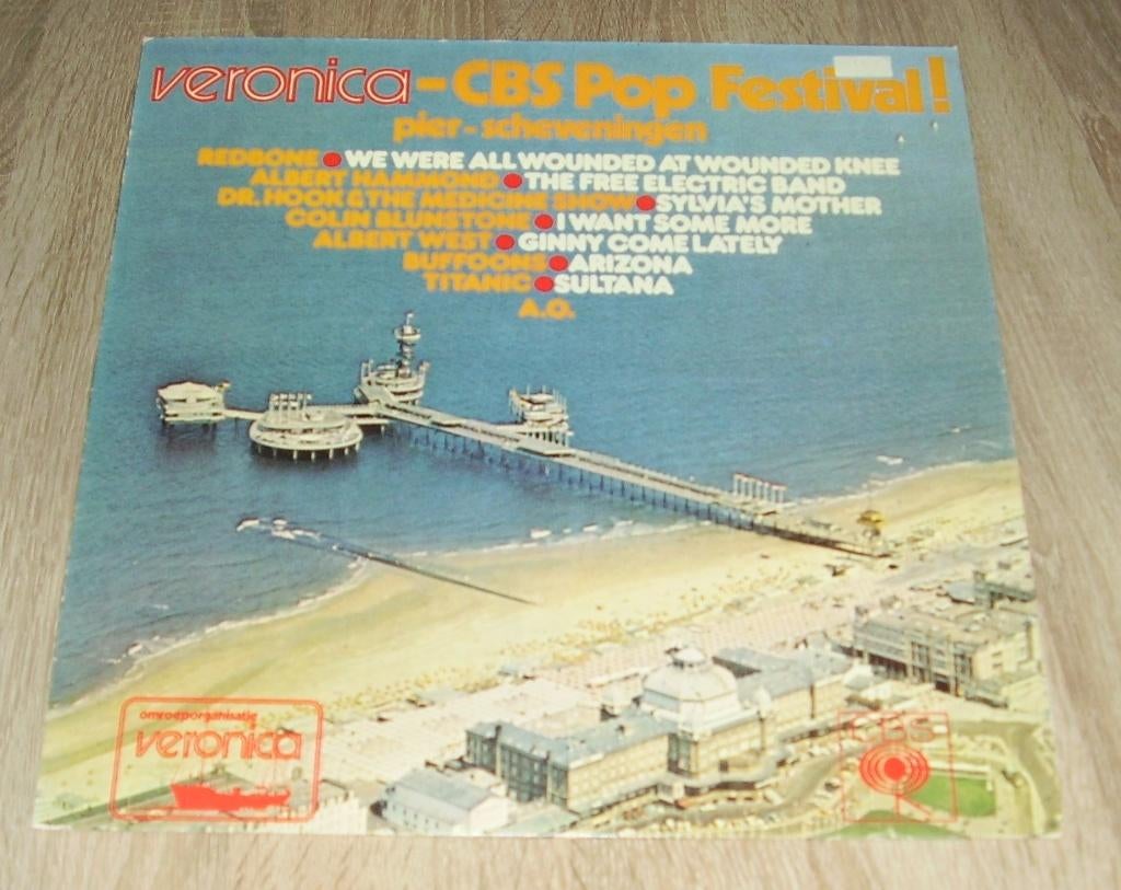LP - various - Veronica CBS Pop Festival, Ophalen of Verzenden, Gebruikt, 12 inch