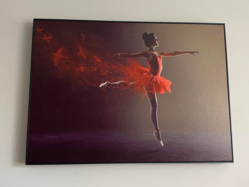 Ballet, Ophalen, 50 tot 75 cm, Zo goed als nieuw, Schilderij