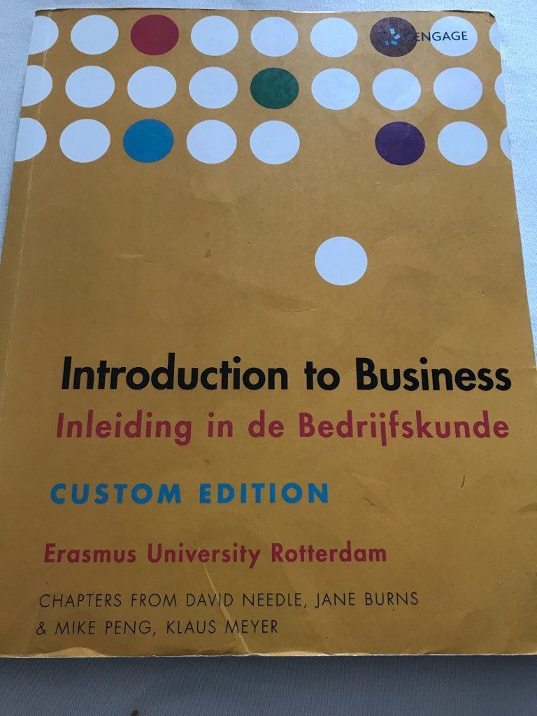 Introduction to business, Ophalen of Verzenden, Zo goed als nieuw, Overige niveaus, Overige vakken