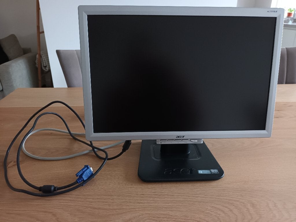 Acer LCD monitor V193HQ b beeldscherm scherm screen, Computers en Software, Monitoren, Ophalen of Verzenden, Zo goed als nieuw
