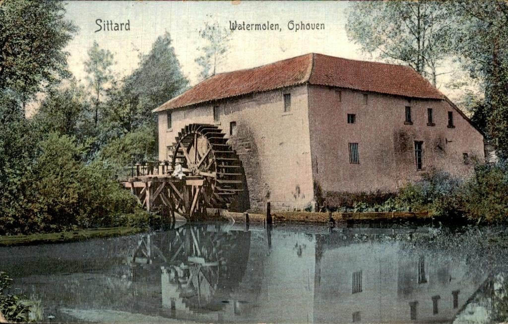 Sittard - Watermolen - Ophoven, Ophalen of Verzenden, Voor 1920, Gelopen, Limburg