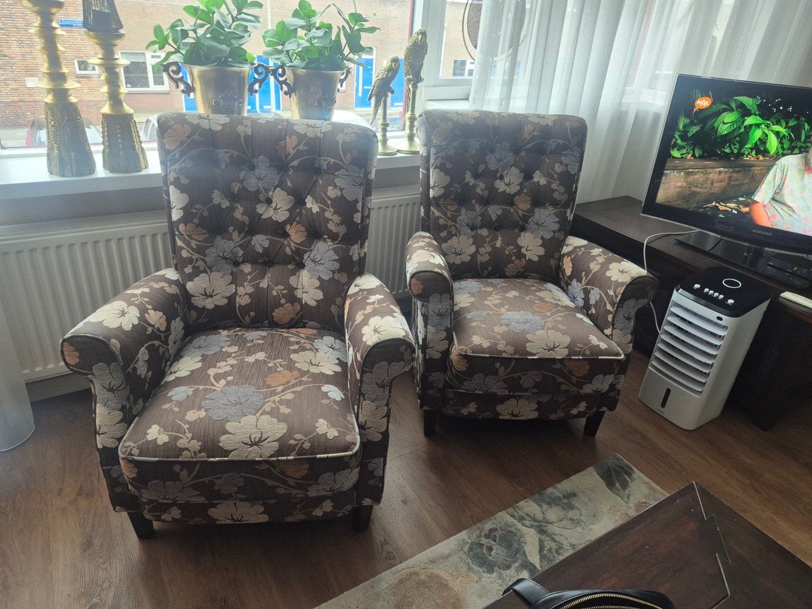 2 Mooie Fauteuils, Ophalen, 75 tot 100 cm, 50 tot 75 cm