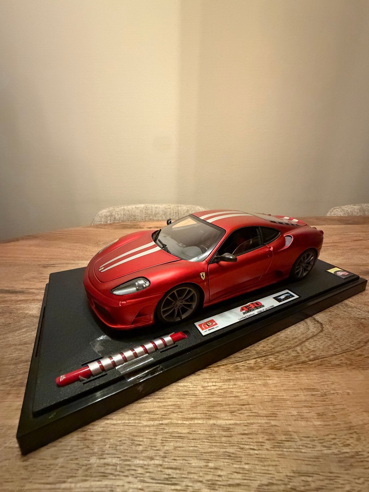 Hot Wheels Elite Ferrari F430 Scuderia 1:18 0298/6060 OVP, Hobby en Vrije tijd, Ophalen of Verzenden, Zo goed als nieuw, Auto