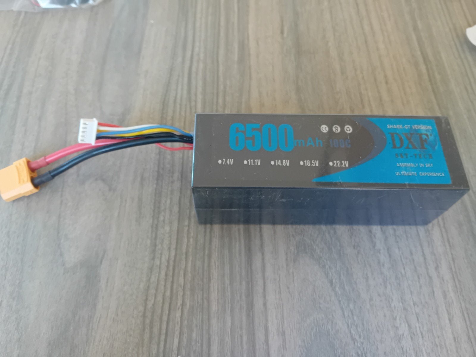 DXF 4S LiPo 6500mAh met XT90 aansluiting - Nieuwstaat, Ophalen of Verzenden, Zo goed als nieuw, Elektro, Onderdeel