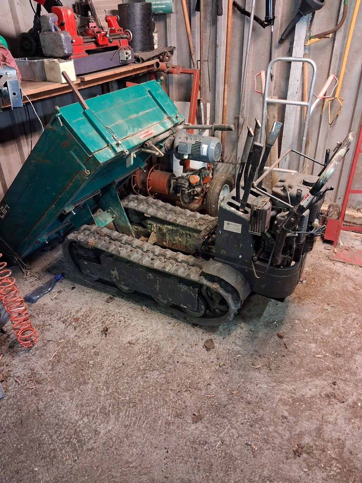 Rupsdumper motorkruiwagen - Ideaal voor zwaar werk, Ophalen