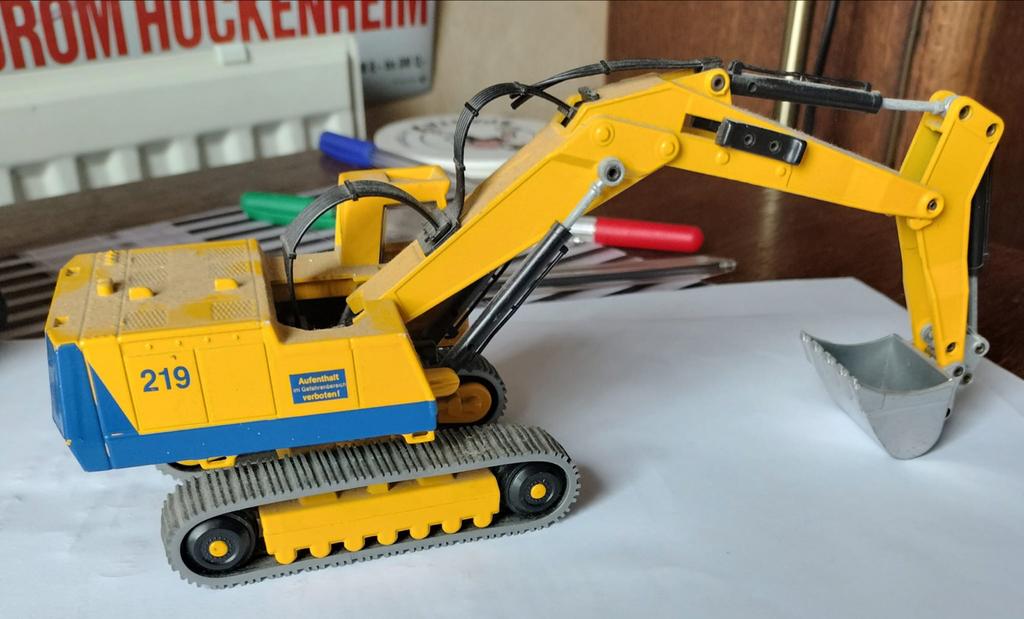 Siku Graafmachine, Ophalen of Verzenden, Gebruikt, Tractor of Landbouw, SIKU