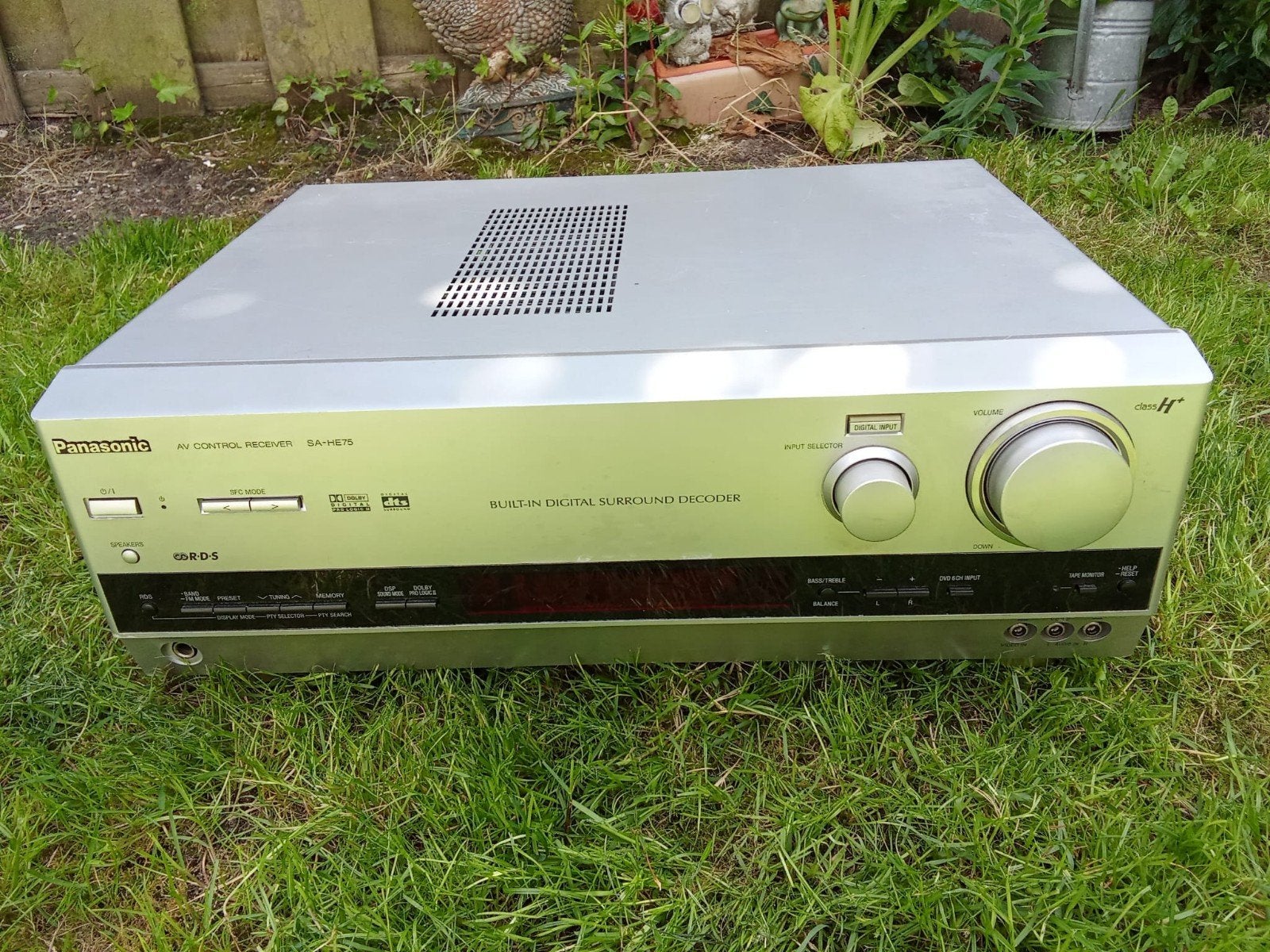Panasonic SA-HE75 AV Control Receiver - Zilver, Ophalen of Verzenden