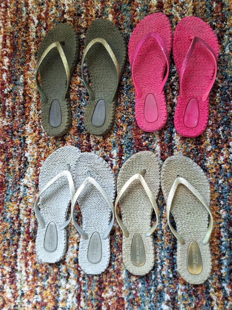 Ilse Jacobsen teenslippers maat 39 diverse kleuren, Overige kleuren, Instappers, Ophalen of Verzenden, Ilse Jacobsen
