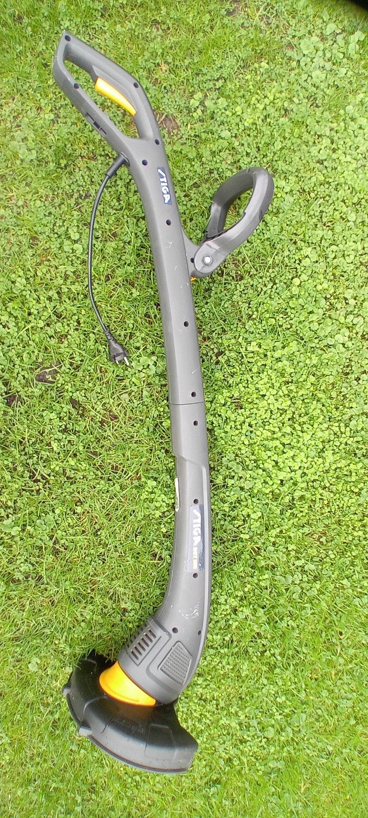 Stiga SGT 350 elektrische grastrimmer, Ophalen, Cirkelmaaier, Elektrische grasmaaier, Stiga