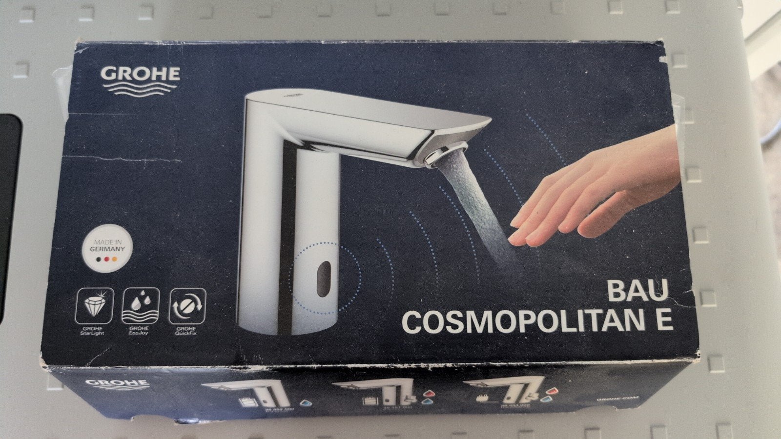 Grohe Bau Cosmopolitan E 6V automatische kraan, Doe-het-zelf en Verbouw, Sanitair, Ophalen, Nieuw, Kraan
