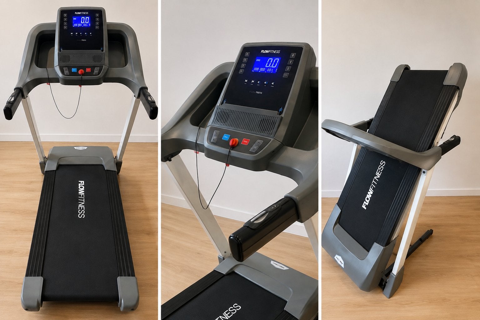 Flow Fitness Loopband, Ophalen, Gebruikt, Metaal, Loopband