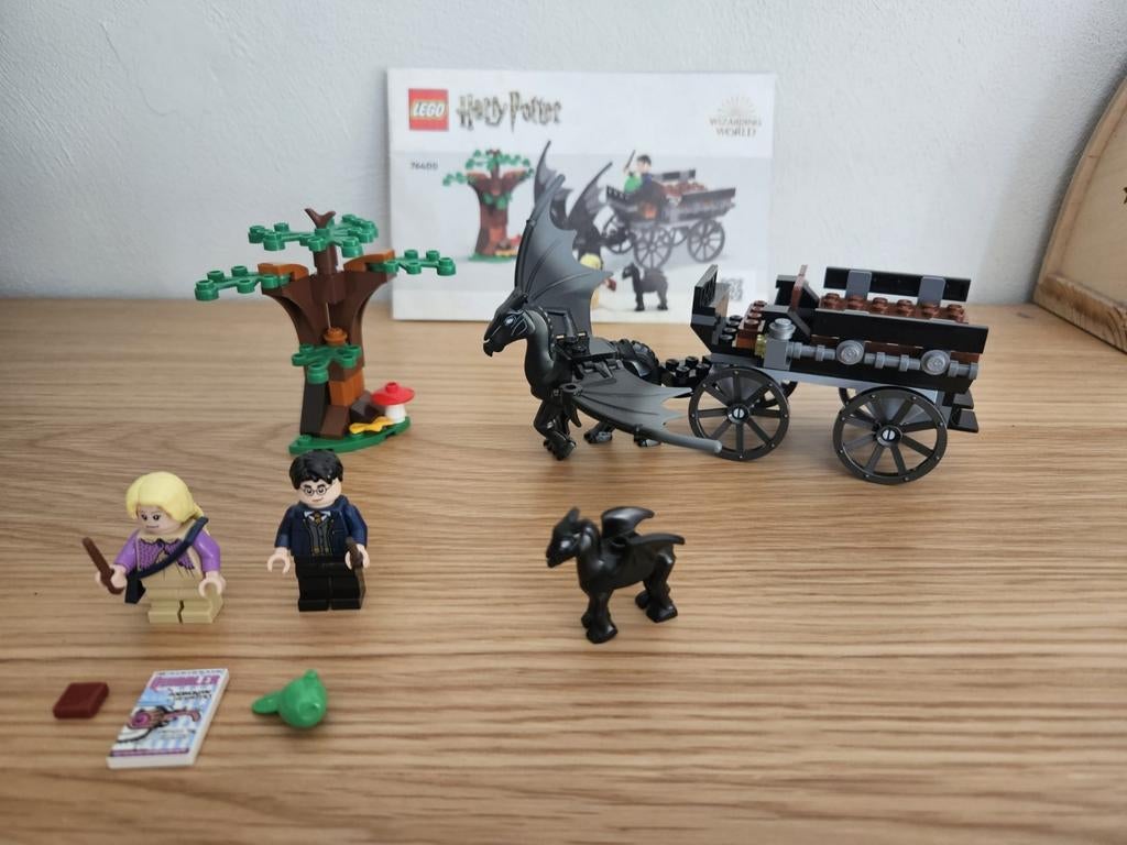 LEGO Harry Potter 76400 - Rrijtuig en Thestralissen, Lego, Harry Potter, Ophalen of Verzenden, Zo goed als nieuw