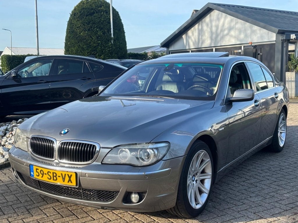 BMW 7 Serie 750I V8 Benzine 2005 Edition Facelift Schuifdak, Auto's, BMW, Automaat, Gebruikt, 8 cilinders, 4799 cc