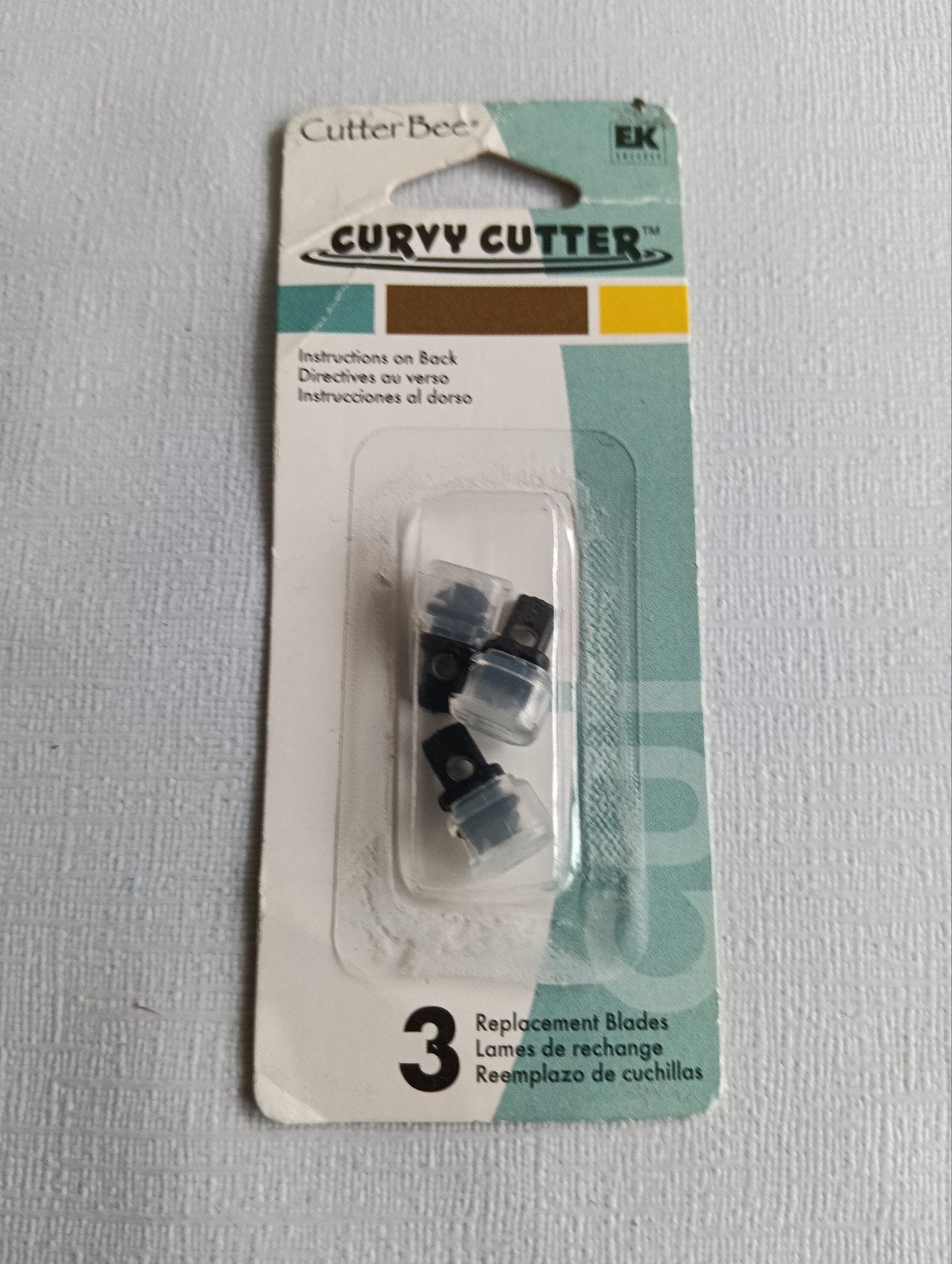 Cutter Bee Curvy Cutter - Vervangmesjes (3 stuks), Zwart, Overige thema's, Gereedschap of Toebehoren, Nieuw