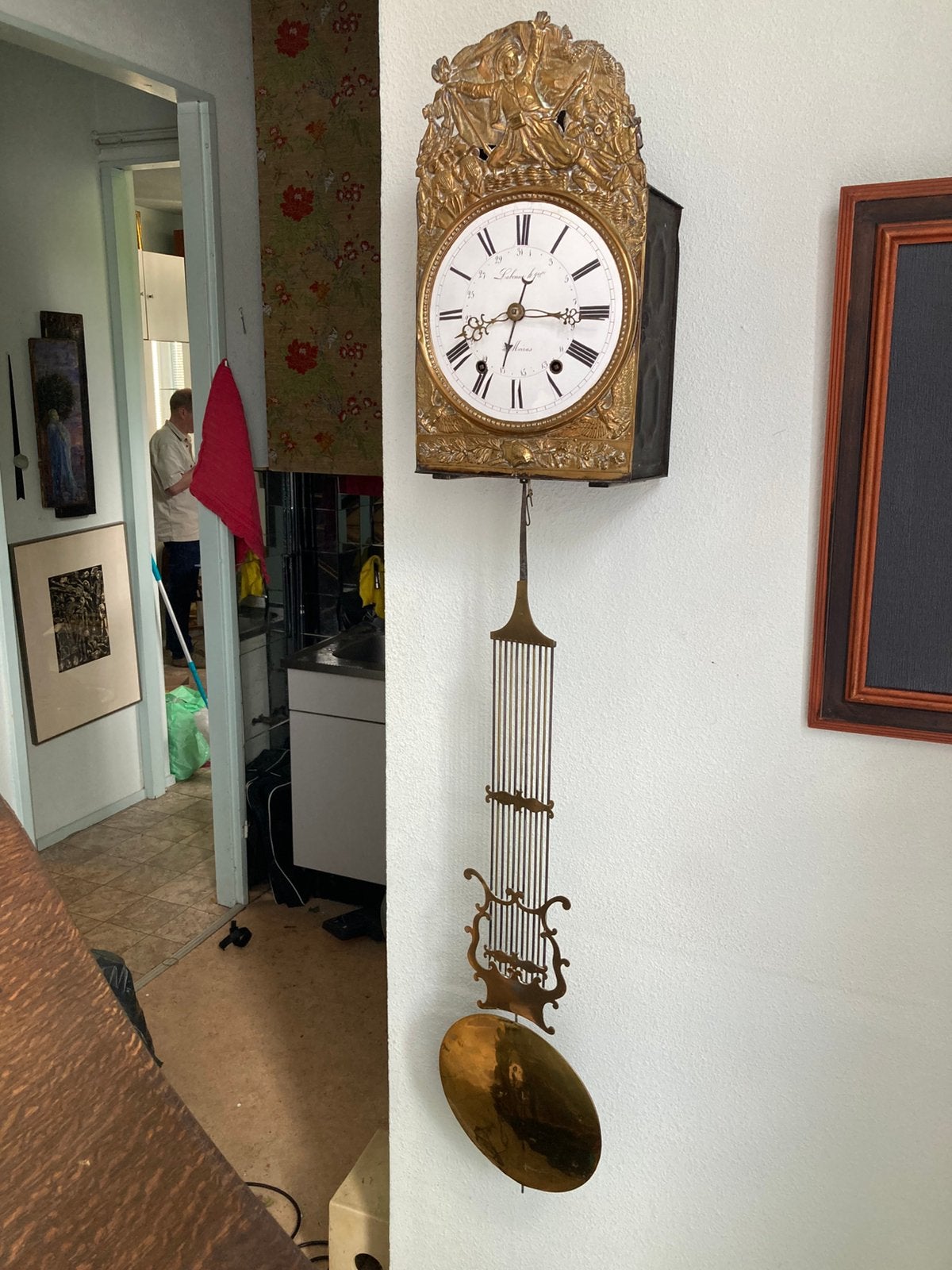 Comtoise met harpslinger, adres: Labonne, Ophalen of Verzenden