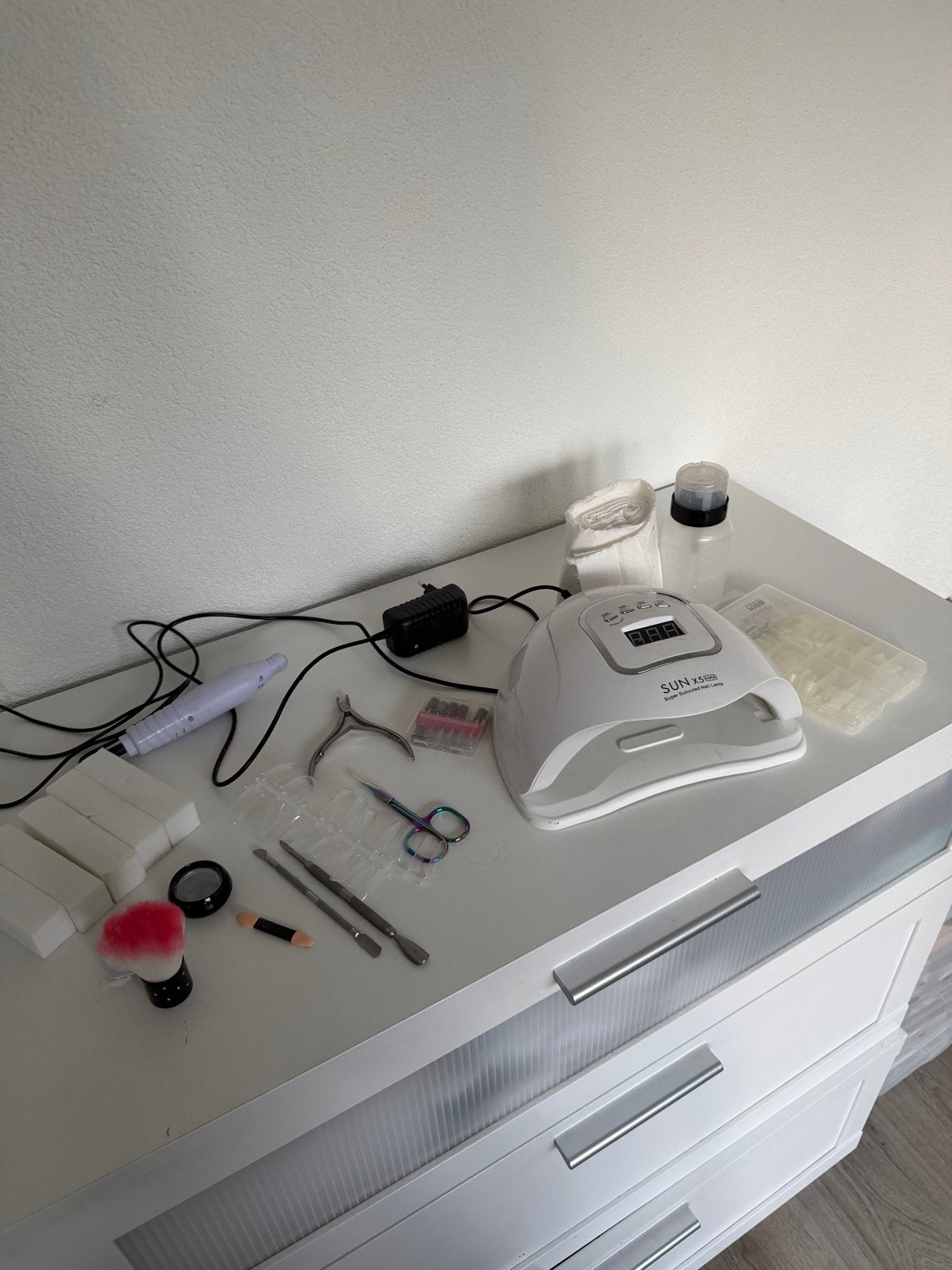 Complete Nagelset: UV Lamp, Tools, Poeder & Meer, Ophalen, Gebruikt, Overige typen