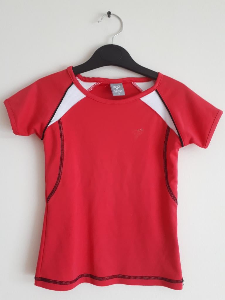 Basic sportshirt / gymshirt, Ophalen of Verzenden, Zo goed als nieuw, Jongen of Meisje, Sport- of Zwemkleding
