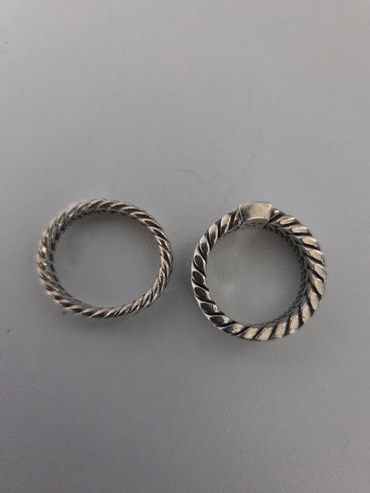 Buddha to Buddha ringen, zilver, maat 19-20, Ophalen, Zo goed als nieuw, 17 tot 18, Dame of Heer
