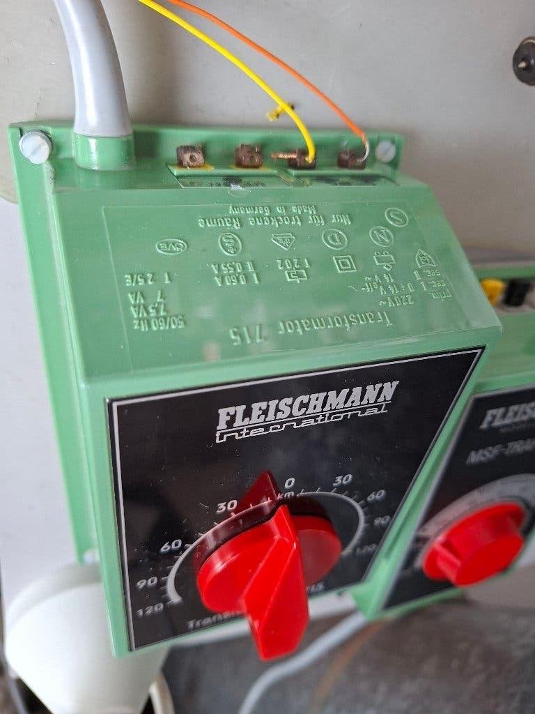 fleischmann trafo, Transformator of Voeding, Gebruikt, Gelijkstroom, Fleischmann