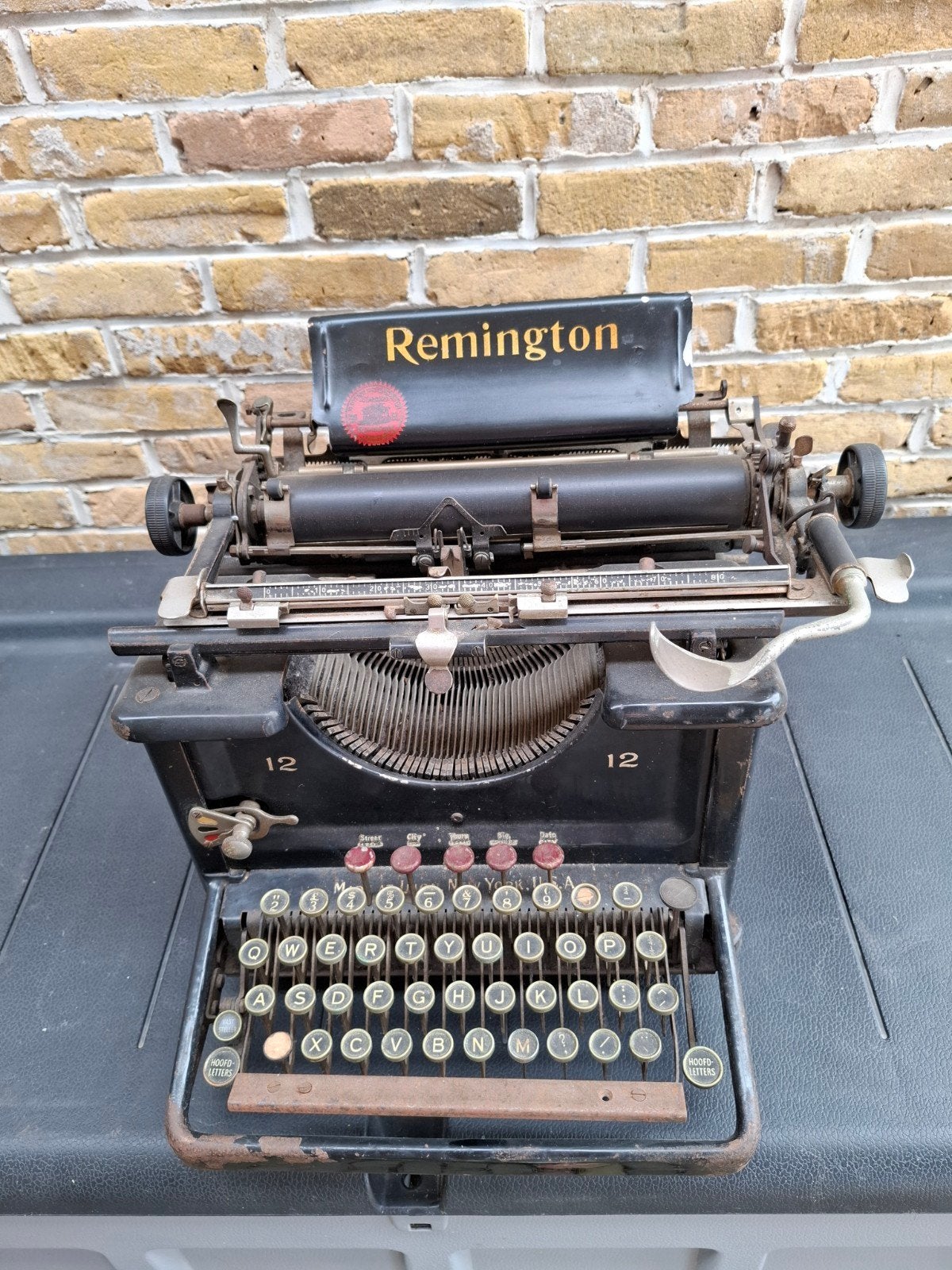 typemachine, Diversen, Ophalen