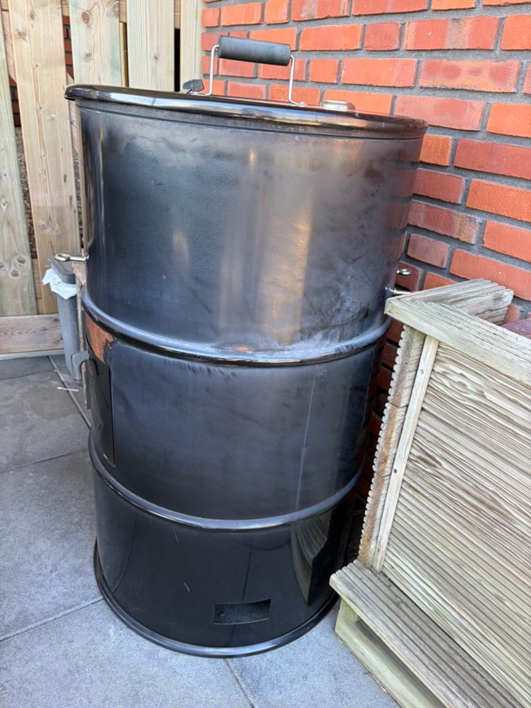 Vuurton BBQ, Tuin en Terras, Vuurkorven, Ophalen of Verzenden, Zo goed als nieuw