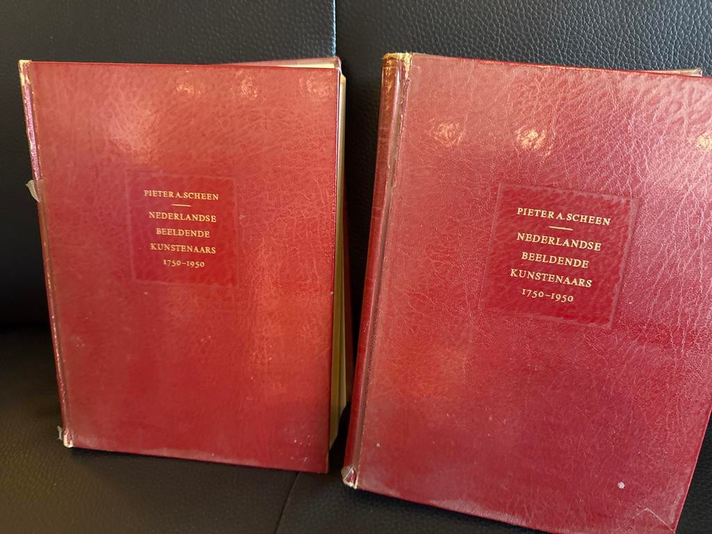 Pieter A. Scheen- Lexicon NL Beeldende Kunstenaars 1750-1950, Boeken, Ophalen, Gelezen, Overige onderwerpen