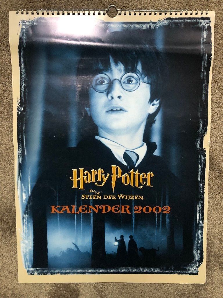Harry Potter Kalender 2002, Ophalen of Verzenden, Gebruikt, Boek of Poster