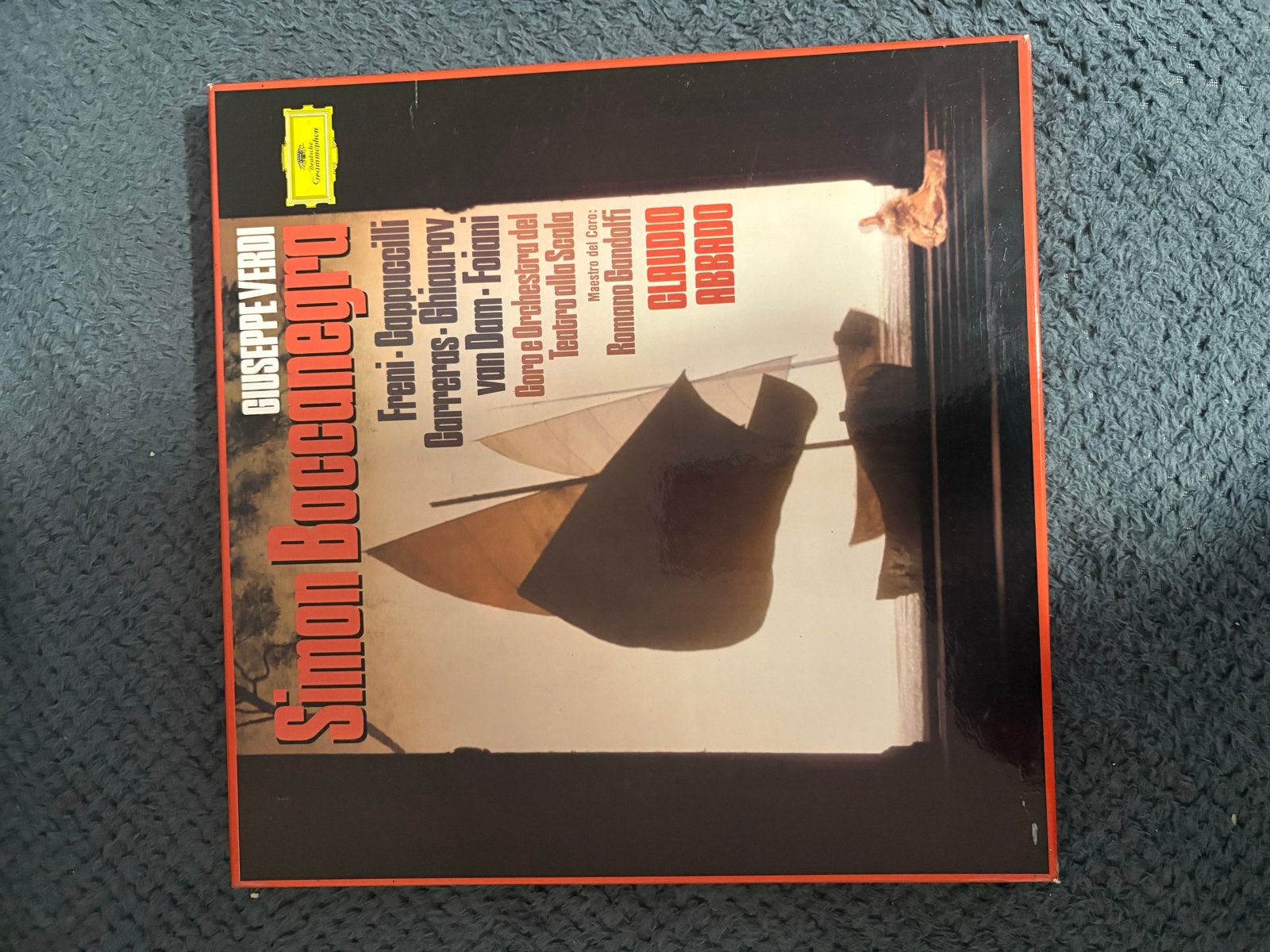 Verdi - Simon Boccanegra - Claudio Abbado - Boxset LP, Cd's en Dvd's, Boxset, Verdi, Opera of Operette, Ophalen of Verzenden