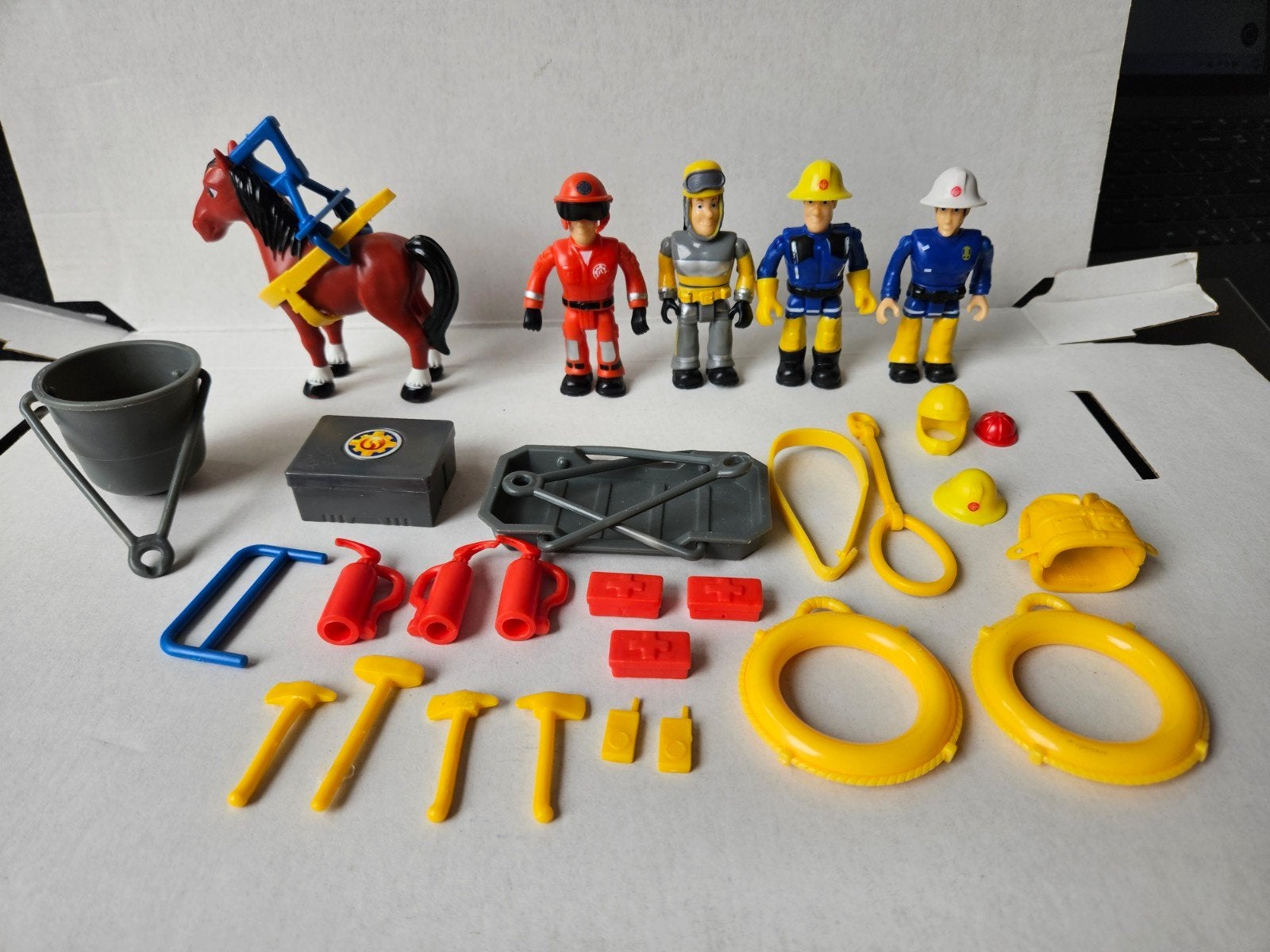 Brandweerman Sam Figuren en Accessoires Set, Ophalen of Verzenden, Zo goed als nieuw