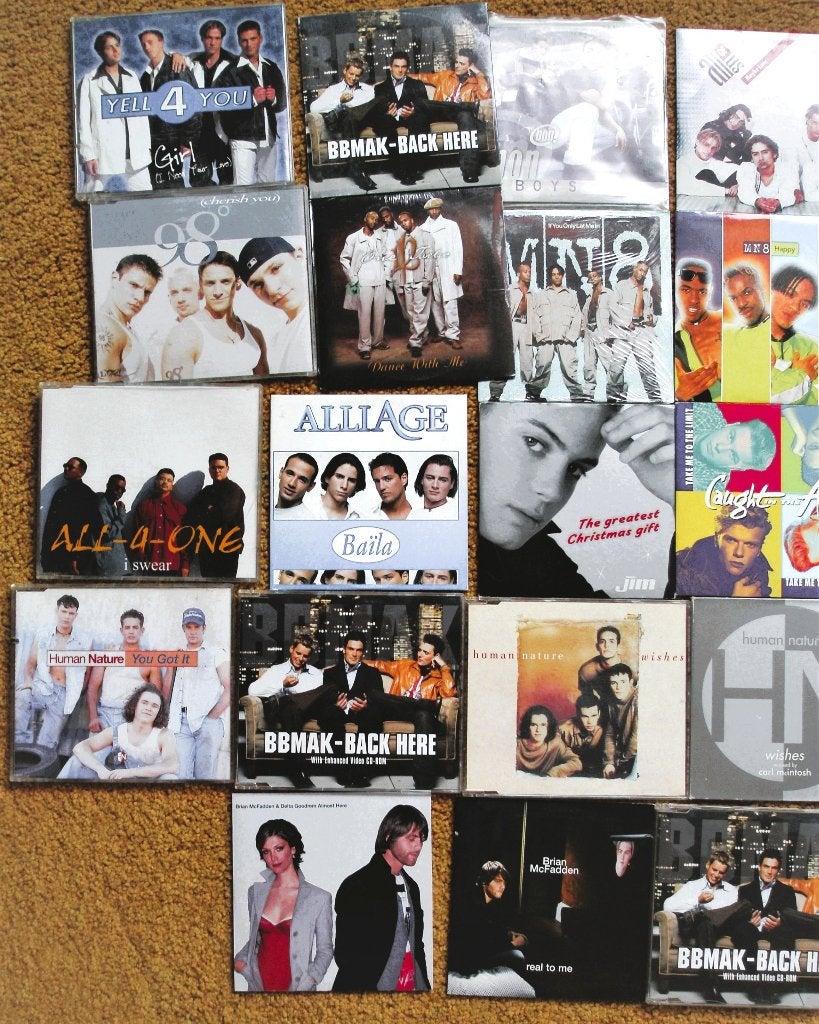 CD-singles boybands Westlife MN8 East17 Backstreet Boys, Cd's en Dvd's, Ophalen of Verzenden, Zo goed als nieuw, Pop