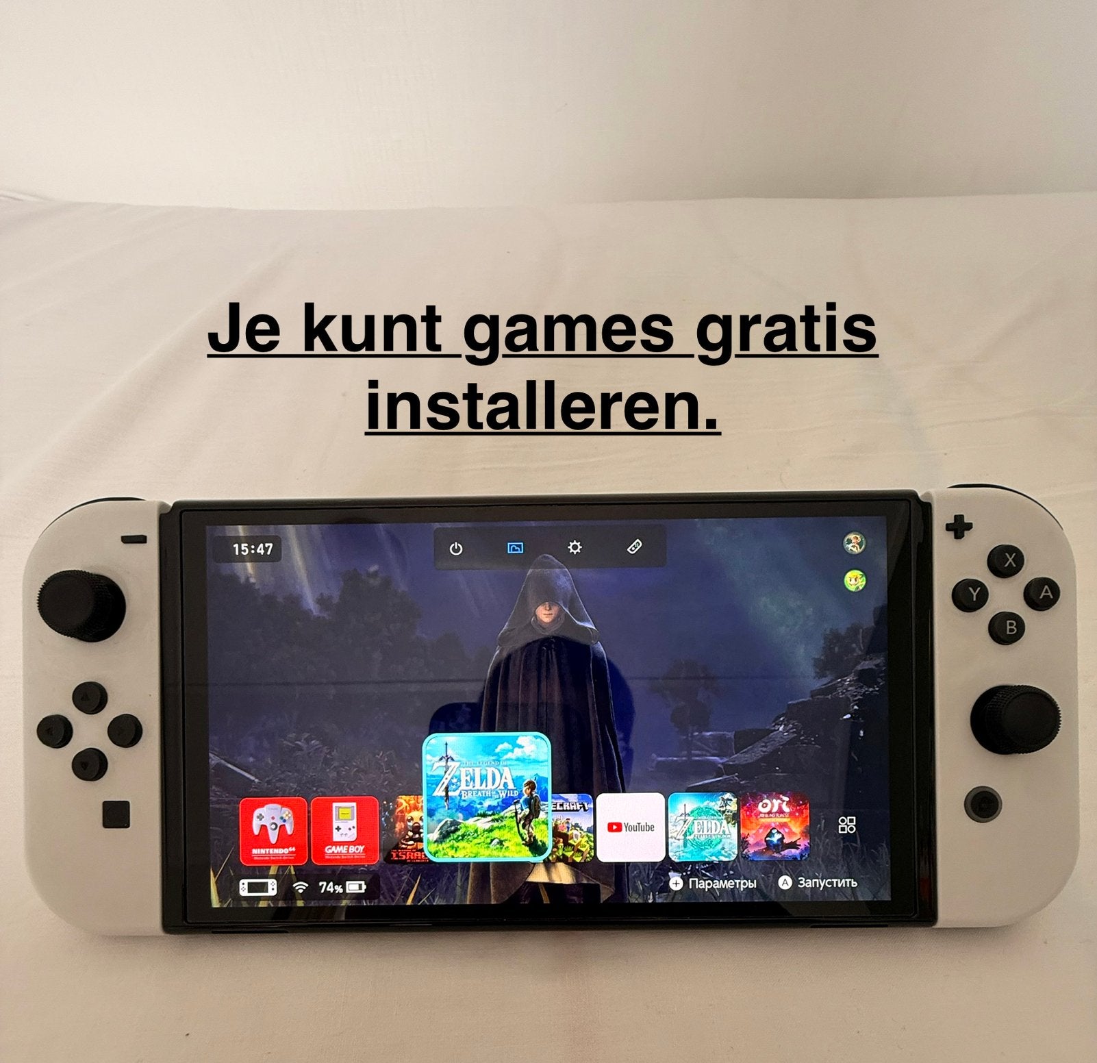 Nintendo Switch OLED Wit - Zo goed als nieuw, Ophalen of Verzenden, Zo goed als nieuw, Met 2 controllers, Switch OLED