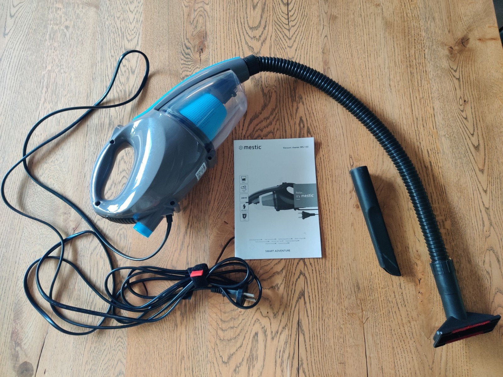 Mestic MS-100 Stofzuiger 230V - Ideaal voor Camping, Ophalen of Verzenden, Zo goed als nieuw