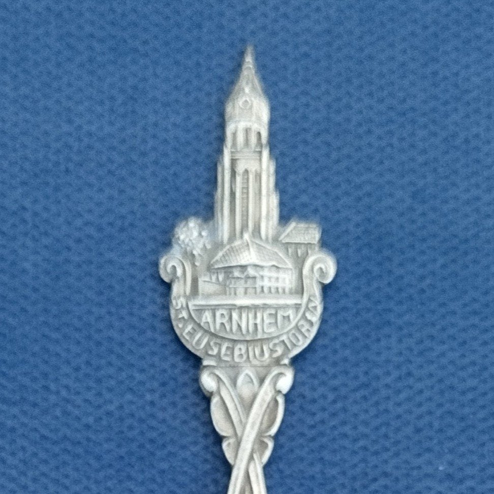 verzilverd lepeltje St. Eusebiustoren Arnhem (Frohwein), Ophalen of Verzenden