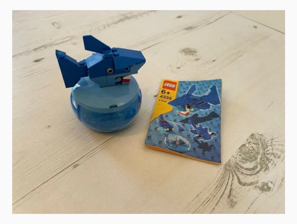 LEGO 4339 Aqua Pod X-Pod-set, Lego, Ophalen of Verzenden, Zo goed als nieuw, Compleet