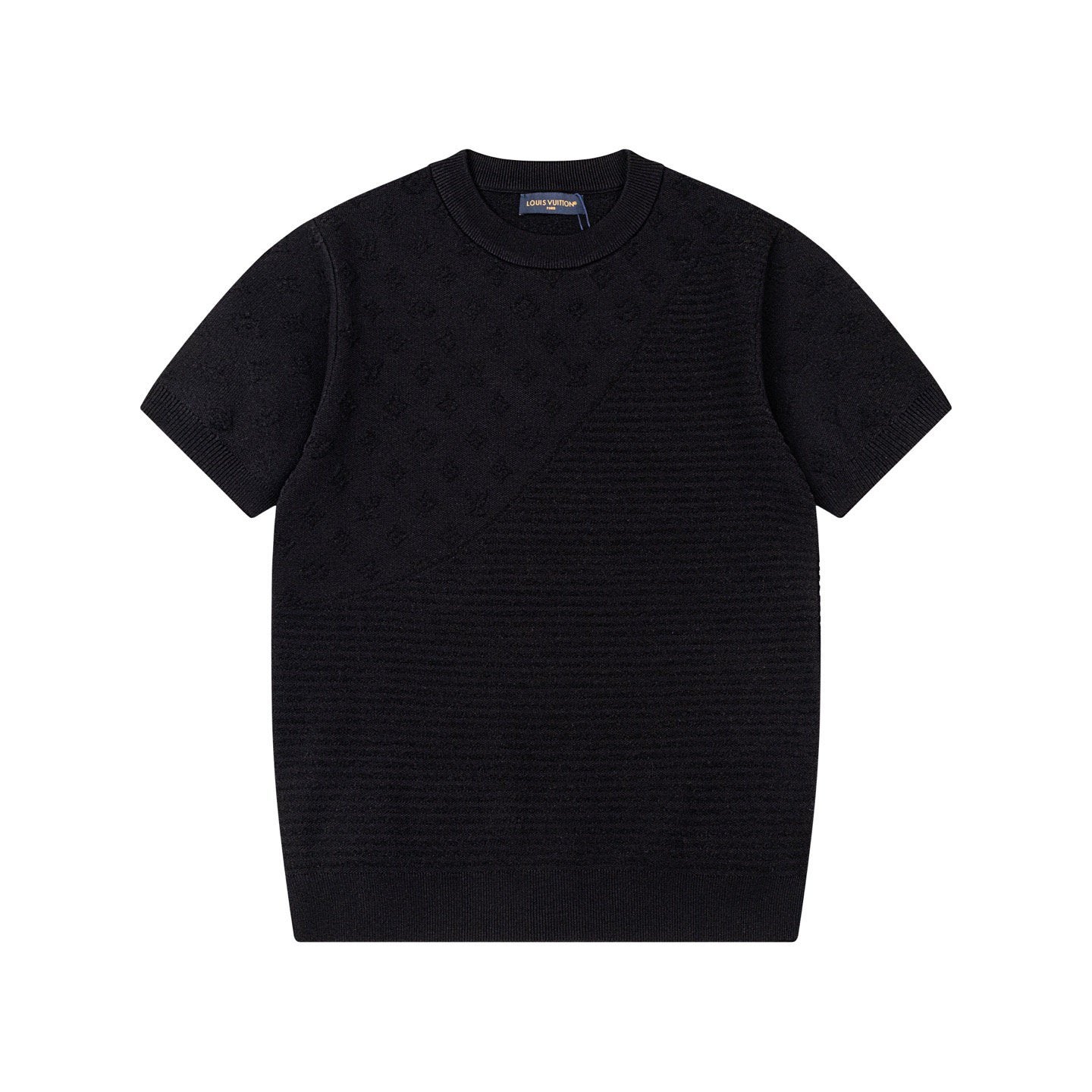 Louis Vuitton "Short Sleeved Crewneck knit" zwart, Ophalen of Verzenden, Nieuw, Overige maten, Zwart